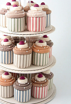 Cupcakes on a Cake Stand Wellthread Exhibition Textile Artwork Cupcakes on a Cake Stand Wellthread Exhibition Textile Artwork