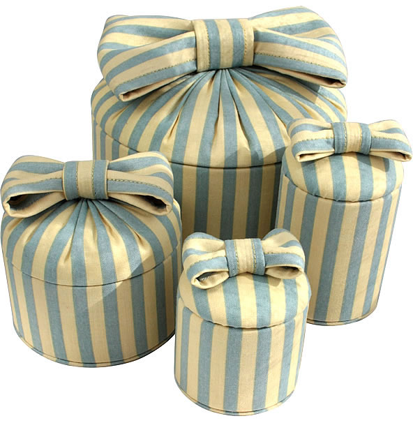 Vintage Fabric Summer Stripe Box Collection